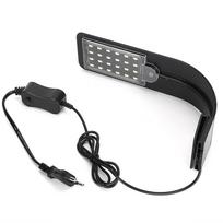 Akvariumo žuvų bakai Mini LED segtukų šviesa vandens augalams Apšvietimo lempos priedas gray
