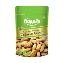 Happilo 100% Natural Premium California Almonds 200 g Dried | Badam Giri | High in Fiber & Boost Immunity | Real Nuts | Gluten Free & Zero Cholesterol