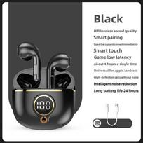 Belaidė mini balso ausinė Belaidė Bluetooth pusiau į ausį Didelės galios sportinė Bluetooth ausinė violetinė