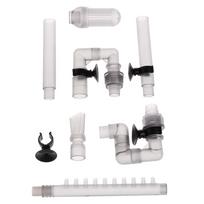 Kanistrų filtrų dalys žuvų rezervuarams Išoriniai filtrai Akvariumo įleidimo ir išleidimo angų rinkinys, tinkamas filtrams su 12 mm vamzdeliu