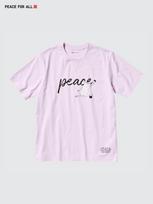 Uniqlo Taika Visiems Grafinis Marškinėlis Įprastas Kirpimas Moomin 10 PINK/UNISEX 3XL white