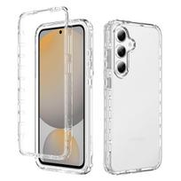 Anti-Sweat Clear Phone Case for Samsung Galaxy S25 Plus S22 S23 S24 FE S21 Ultra A55 A54 A56 5G A15 A16 A14 A36 A35 A34 Covers for Galaxy S25 gryna