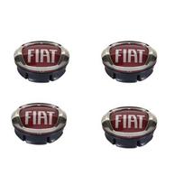 Hub badge on rim for Fiat Doblo Tipo Linea Fiorino 4 piece OEM 735448759