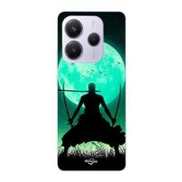 Coque Xiaomi Redmi Note 14 5G roronoa zoro triple épée pleine lune Maniacase