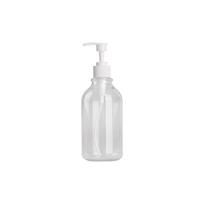 500ML PET Muilo Dozatorius, Užpildomas Šampūno, Kondicionieriaus, Rankų ir Indų Muilo Dozatorius Butelis Virtuvei, Vonios Kambariui su Siurbliuku Dozatoriumi Butelis Bright transparent white
