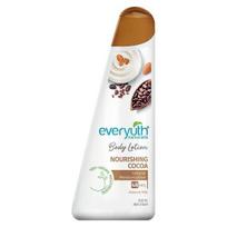 Everyuth Naturals Maitinamasis kakavos kūno losjonas| 48 val. drėkinimas|Ilgalaikis|vyrams ir moterims|100% natūralus migdolų pienas - 200 ml