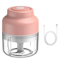 Vegetable Chopper USB Electric Garlic Mincer Wireless Rechargeable Kitchen 100ml
