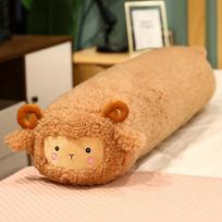 Lamb Doll Pillow Plush Toy Alpaca Rag Doll Long Pillow Children Sleeping Doll 80CM ruda