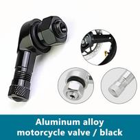 SEAMETAL 1PC Aluminum Alloy Valve Motorcycle Rim 90 Degree Angle Motorcycle Wheel Tire Tubeless Valve Stems For Rim Wheel Parts 1PC juoda