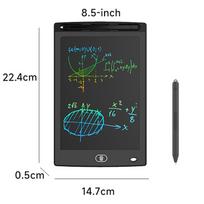 8.5/inch Electronic Drawing Board LCD Writing Tablet Drawing Board Toys Children Handwriting Blackboard Magic Drawing Board Toy