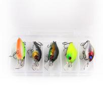 Boxed Fishing Lures Fake Bait Wholesale Long Casting Suspended Minnow Bait Set Micronutrient Minnow Tools Set 10