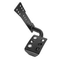Automobilio metalinis pedalas kairės pusės kojų atrama dekoravimo aksesuaras tinka Jeep Wrangler JK 20082017 black