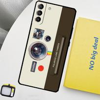 Retro fotoaparato dėklas, skirtas „Samsung Galaxy S23 FE S22 Ultra S20 S21 FE S8 S9 S10 Plus Note 10 20 Ultra“ dėklui Galaxy S20 FE