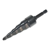 1pc British measurement 5In1 Air Conditioner Copper Pipe Expander Swaging Drill Bit Swage Tube Expander Soft Copper Tubing Tools British measurement