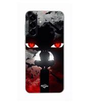Case - Maniacase - Samsung Galaxy A26 - Silicone - Itachi Uchiha - Soft juoda