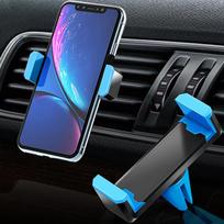 Automobilinio telefono laikiklis, skirtas iPhone X XS Max 8 7 6 Samsung 360 laipsnių palaikymas Mobilus oro ventiliacijos angos tvirtinimo automobilio laikiklis Telefono stovas automobilyje blue