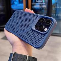 Šilumą išsklaidantis tinklelis, skirtas Magsafe magnetiniam belaidžio įkrovimo dėklui iPhone 16 15 14 Plus 13 12 11 Pro Max, kvėpuojantis dangtelis For iPhone 14
