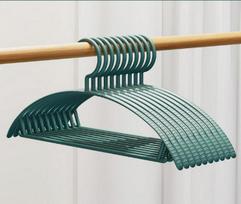 Semicircular Anti-Slip Clothes Rack for Traceless Wardrobe Drying and Storage gray