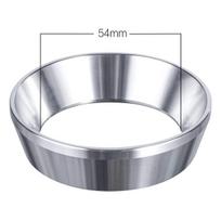 54/58 mm espreso dozavimo piltuvas, nerūdijančio plieno kavos dozavimo žiedas, suderinamas su 54 mm Breville portalo filtru gray