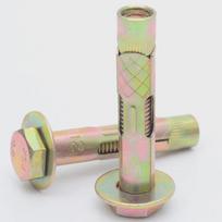 M6/M12 Nerūdijančio plieno šešiakampė galvutė plėtimosi varžtas M6*50 (Iron with colorful zinc plating)
