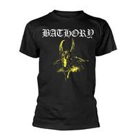 Bathory Goat Band Logo T Shirt L