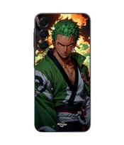 Case For Samsung Galaxy A15 One piece Zoro manga anime 3D art Maniacase juoda