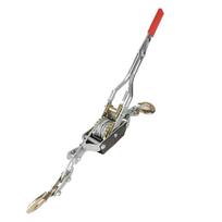 Wire Rope Hand Power Puller Tighten Tool Mini Tightener Double Hook Lifting Tool(4 Ton) juoda