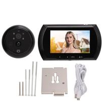2MP 1080P Digital Door Viewer Peephole Camera 4.5in LCD Display Motion Detection Night Vision for