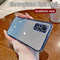 For Xiaomi Redmi Note11 Pro + Case Redmi Note 12Pro 4G Note11 Pro Phone Case Shiny Glitter Plating Camera Lens Soft Back Cover For Redmi Note11Pro