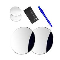 Adjustable Car Blind Spot Mirrors Wide-Angle View Frameless Design Universal Fit