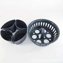 1pc Two-in-One Egg Holder for Thermomix TM5 TM6 TM31 Poacher Pot Cooking Basket Mold Steam Egg Rack Boiler Steamer Egg Cooker juoda