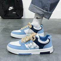 Men'S Shoes Breathable Little White Shoes Boys Trendy Cloth Shoes Platform Sports Casual Board Shoes Trendy Shoes 39