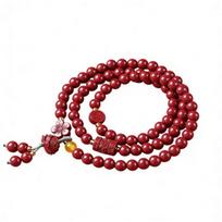 Triple Circle Murui Cinnabar & Purple Gold Sand Zodiac Bracelet for Women Pink Sand Press 6mm