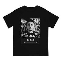 MORAD M.D.L.R. T-shirt JUL Women's Large Summer Rap Short Sleeve T-shirt Printed T-shirt Trendy Street Clothing Unisex T-Shirt S