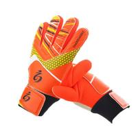 Vaikų futbolo vartininko pirštinės guantes de portero vaikams 5-16 metų minkštos vartininko pirštinės vaikams važinėtis paspirtukais sp 6 oranžinė