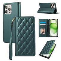 Wrist Strap Leather Wallet with Card Holder Phone Case for IPhone 16 Plus 15 14 13 12 Mini 11 Pro Max XS XR 7 8 Protective Cover IPhone 13