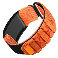 Outdoor sports track tooling nylon strap For Whoop 4.0 WHOOP4 nylon buckle Band breathable Bracelet oranžinė