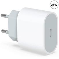 25W White USB-C Wall Charger for Xiaomi 13 Pro - 13 - 13T - 13T Pro - E.F.CONNECTION - Fast Charging