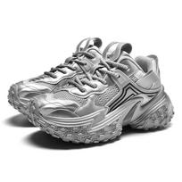 Men Shoes Sneakers man casual Men's Shoes tenis Luxury shoes Trainer Race Breathable Shoes fashion running Shoes for women 36 sidabras