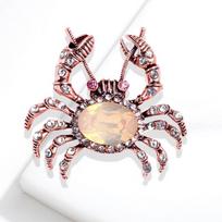 Lydinio Deimantinis Krabo Sagė Šaliko Megztinio Aksesuarai One Size raudona