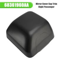 Veidrodžio dangtelio apdailos dešinė keleivio pusė Jeep Wrangler Jl 2018-2023 68361960AA black