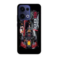 Maniacase Case For Oppo Reno 13 5g Max Verstappen renault sport red bull f1 juoda
