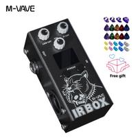 M-VAVE IR BOX Gitaros Pedalas | 32 Išankstiniai Nustatymai ir Programėlės Valdymas, Spintos Simuliatorius Studijai/Gyvam Pasirodymui/Įrašymui
