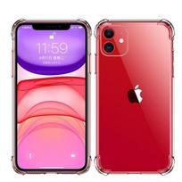 Shockproof transparent silicone case for iPhone 11 skaidri