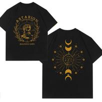 Limited Astarion Baldurs Gate 3 Girl Dinner T-shirt Men Women Clothes Vintage Short Sleeve T-shirts Trend Cool Gothic T Shirts XXXXL juoda