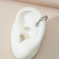 French Retro Tassel Ear Cuff for Women: Simple, Stylish, Non-Pierced Design for Versatile Use