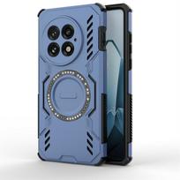 Smūgiams atsparus šarvuotas dėklas OnePlus 13 telefonui, magnetinė adsorbcija, belaidis įkrovimas, galinis dangtelis, OnePlus 13 telefono dėklas, skirtas OnePlus 13 dėklui OnePlus 13 mėlyna