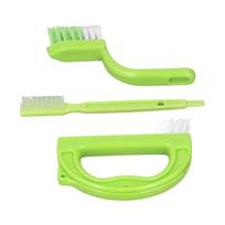 3Pcs Grout Brush Cleaner Tile Joint Scrub Gap Stiff Cleaning Tools for Shower Bathroom Kitchen
