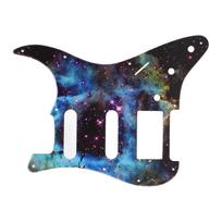 Gitaraos raižiklis Žvaigždėtas dangus Raštas Raižiklio plokštelė PVC Instrumentų priedas Apsaugai