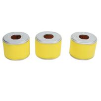 Lawn Mower Air Filter Replacement for GX390 13HP GX340 11HP 17210 ZE3 010 17210 ZE3 505 Yellow 3pcs